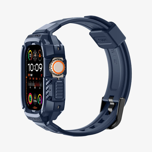 ACS05460 - Apple Watch Series (Apple Watch (49mm)) in matte black showing the front